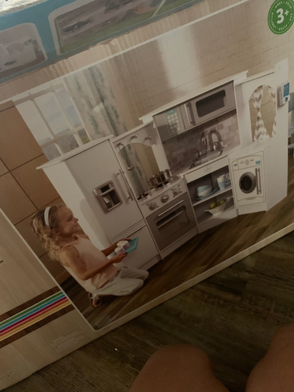 Kid play kitchen